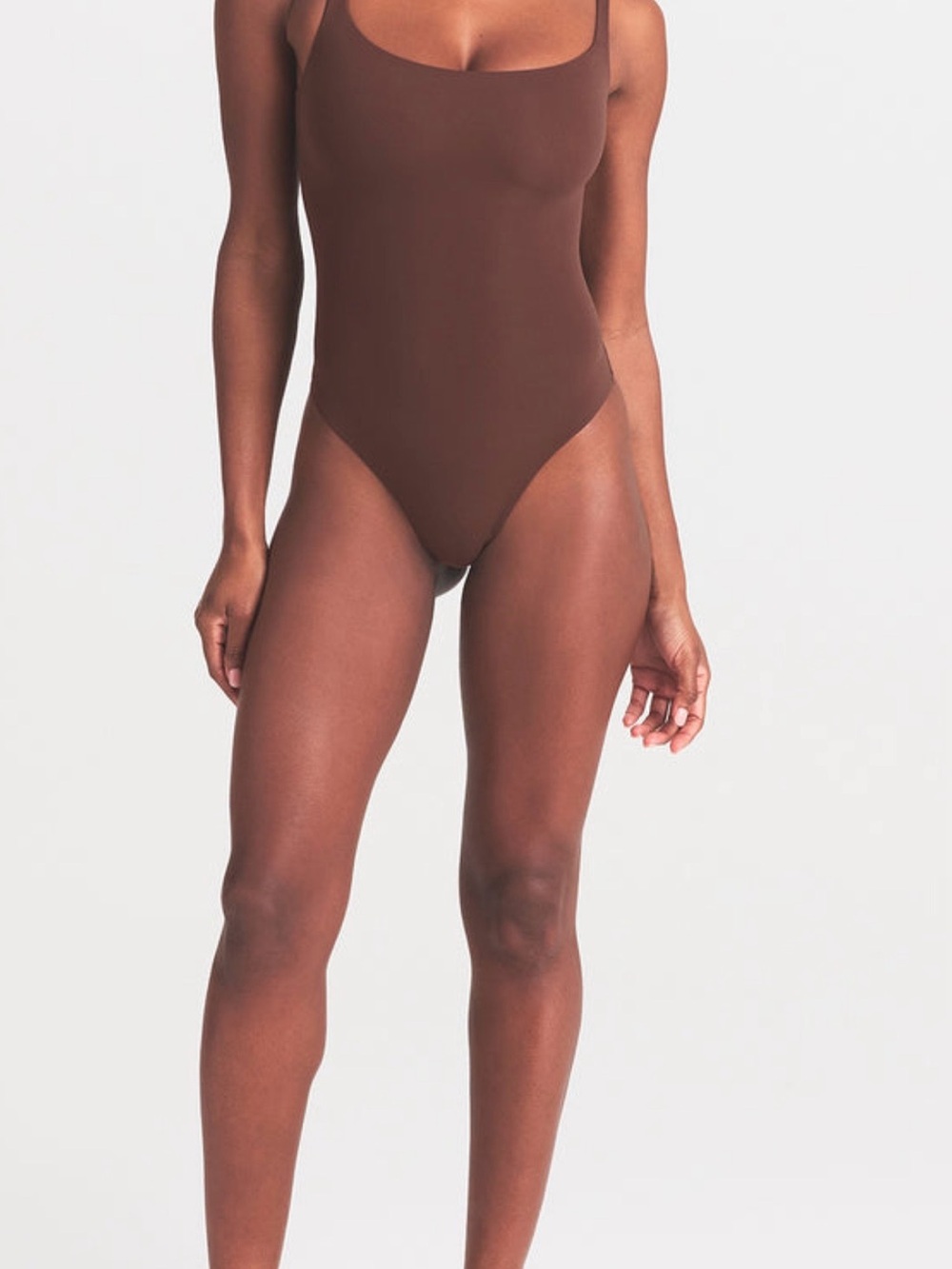 Skims Fits Everybody Square Neck Bodysuit NWT